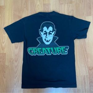 Vintage Creature Men’s Front Pocket Logo T-Shirt Size Small